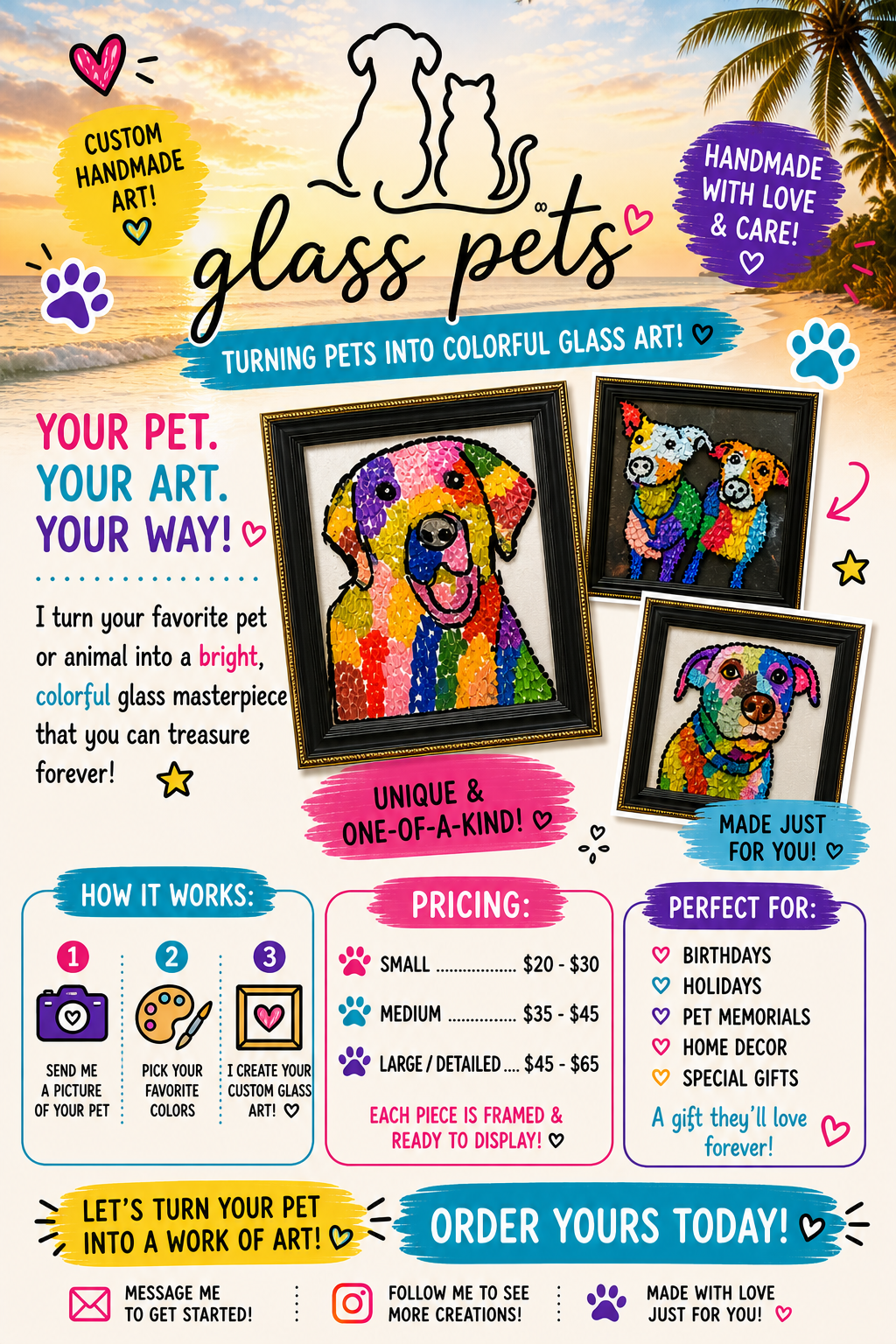 Glass Pets Art