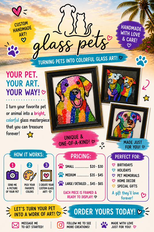 Glass Pets Art